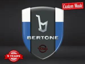 Bertone Windschutzaufkleber Auto Racing Minimal Stern